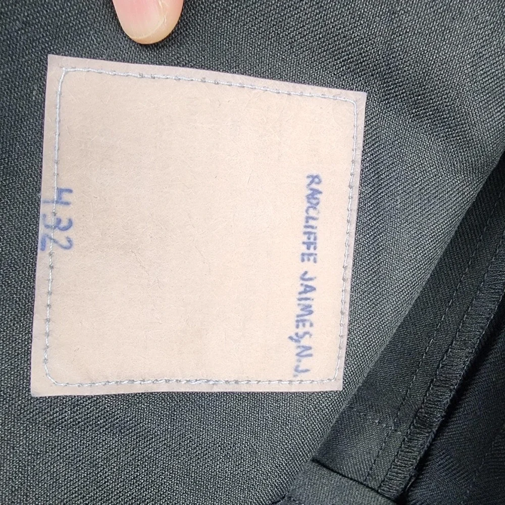 US Navy Sailer Cracker Jack Pants Mens 32R Dress Uniform Wide Leg 13 Button